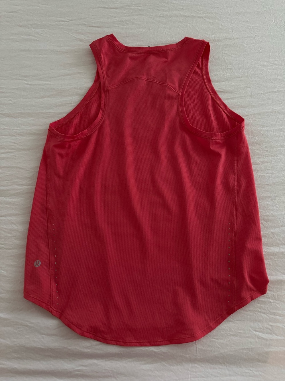 Lululemon High-Neck Running And Training Tank Top Coral Pink - Picture 7 of 9